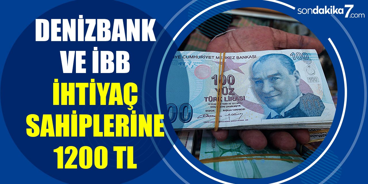 Denizbank Ve Ibb Is Birligi Ile Ihtiyac Sahiplerine Kara Kista Yaninda Oluyor Sifir Faizli 1200 Tl Verecek