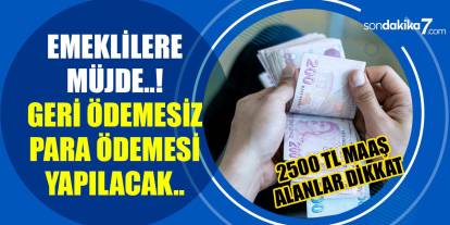 SSK, SGK, Ba-Kur Ve Emekli Sandığı Emeklileri çılgına Dönecek! 2500 TL ...