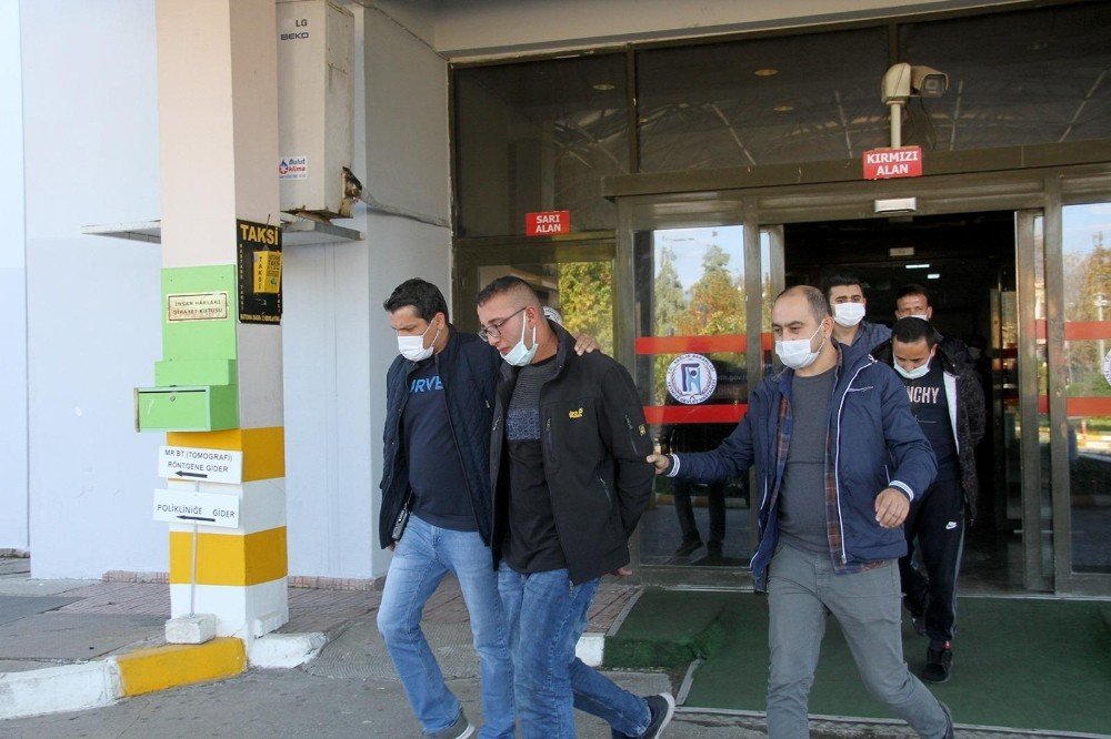 Polisin Burnunu Kıran Şahıslar Adliyeye Sevk Edildi