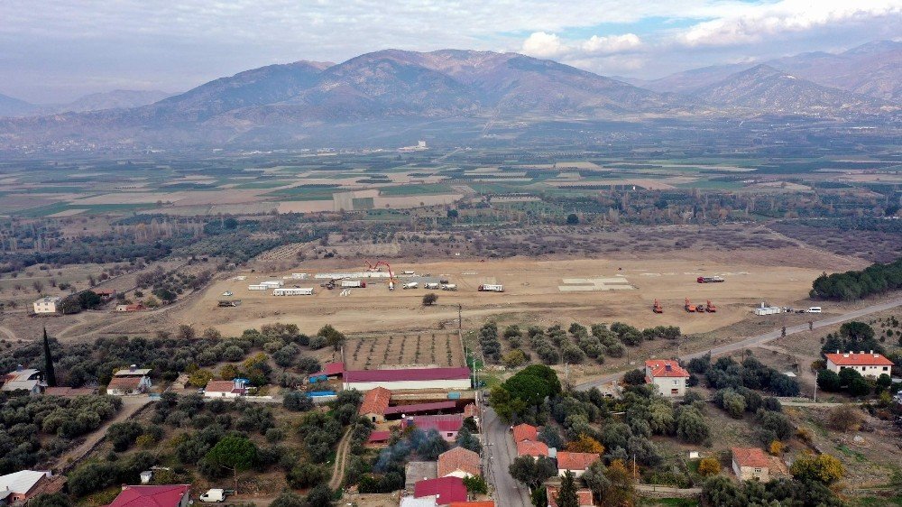 Aydın-denizli Otoyolu’nda Hummalı Çalışma