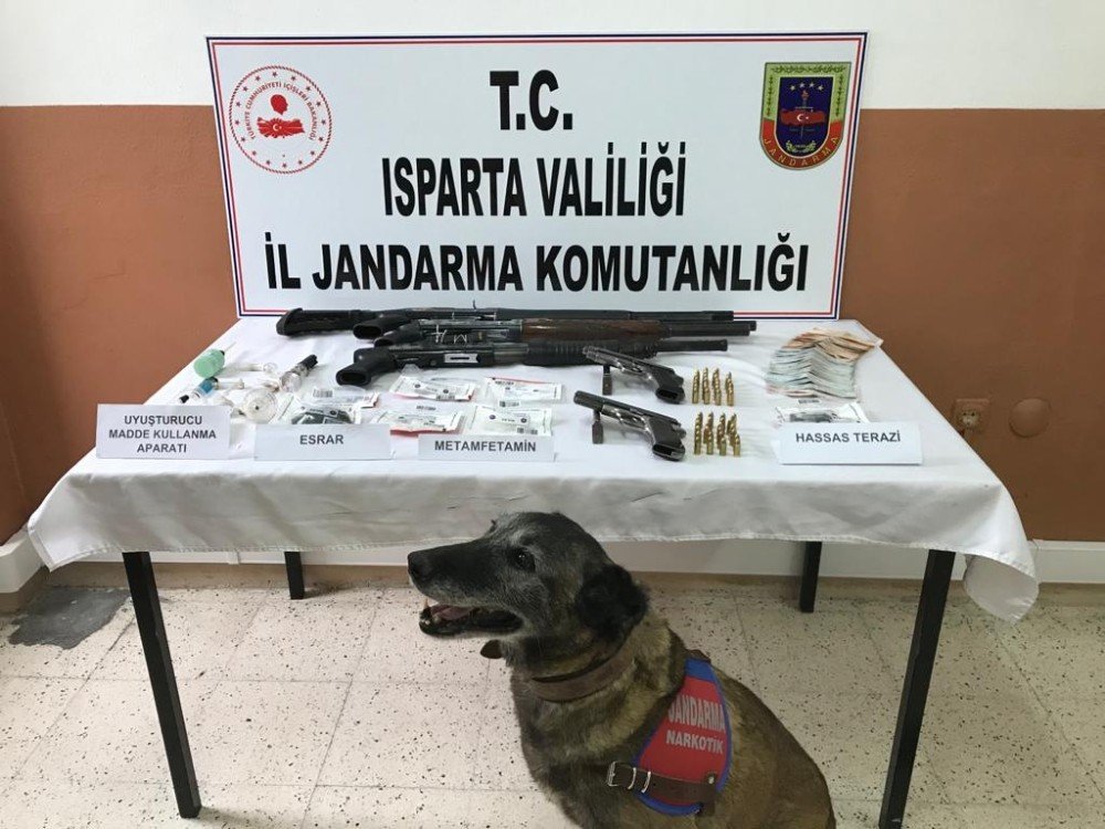 Isparta’da Uyuşturucu Operasyonlarında 2 Kişi Tutuklandı