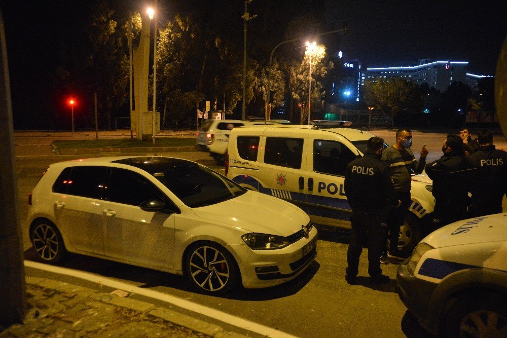 Kısıtlama Saatlerinde Polisten Kaçmak İsteyen Sürücü 1.4 Promil Alkollü Çıktı