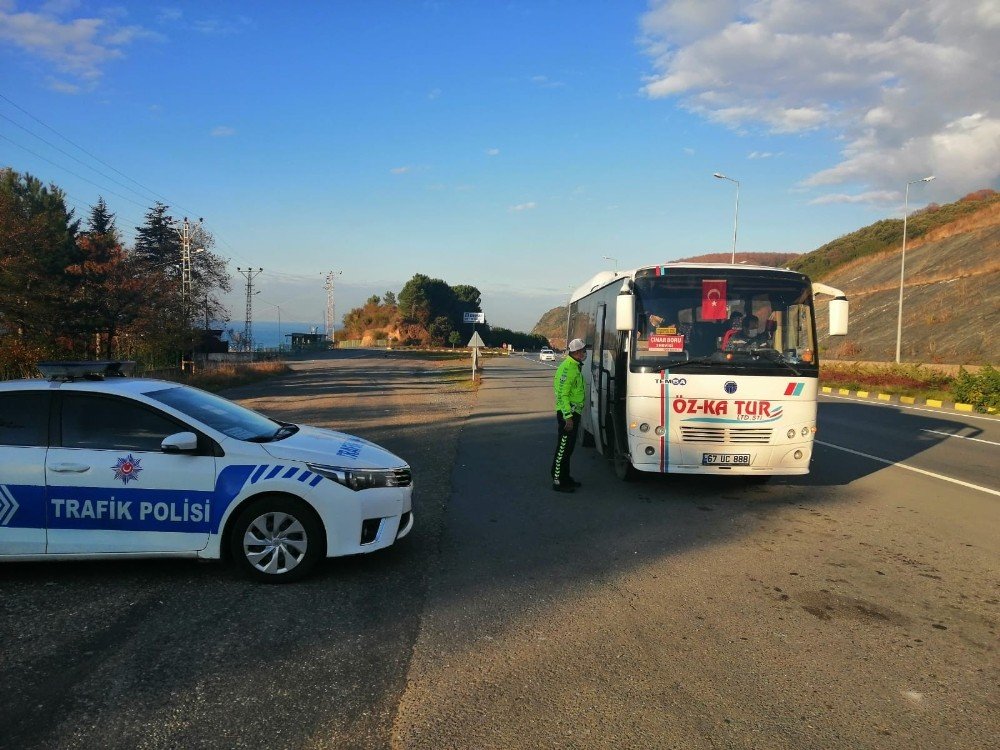 Polis Ekipleri Denetimlerini Aralıksız Sürdürüyor