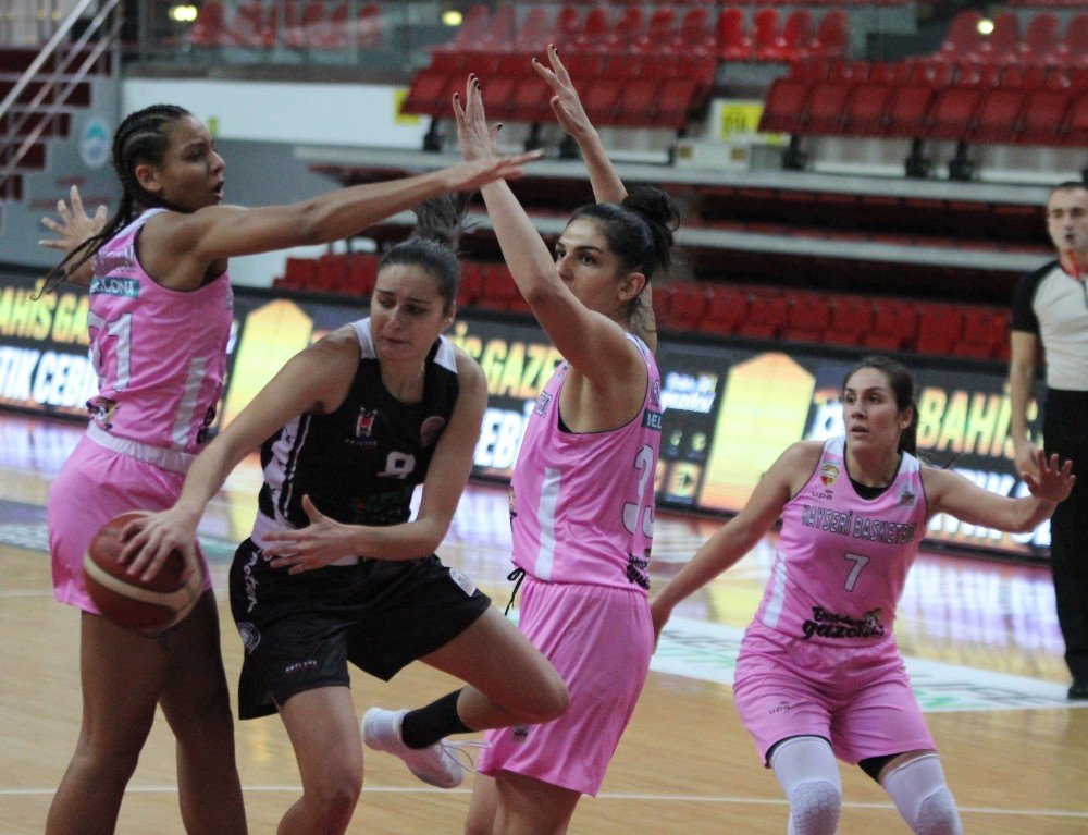 Kadınlar Basketbol Süper Ligi: Bellona Kayseri Basketbol: 91 - Beşiktaş Hdı Sigorta: 87