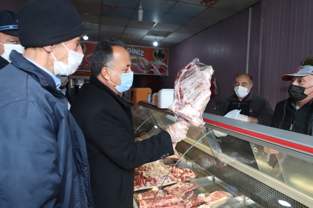 Hakkari’de Et Ürünleri İşletmeleri Denetlendi