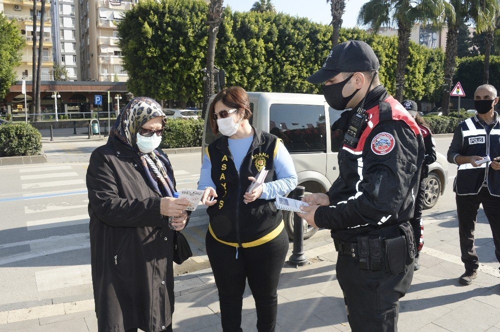 Adana Polisinden Kades Ve Korona Seferberliği