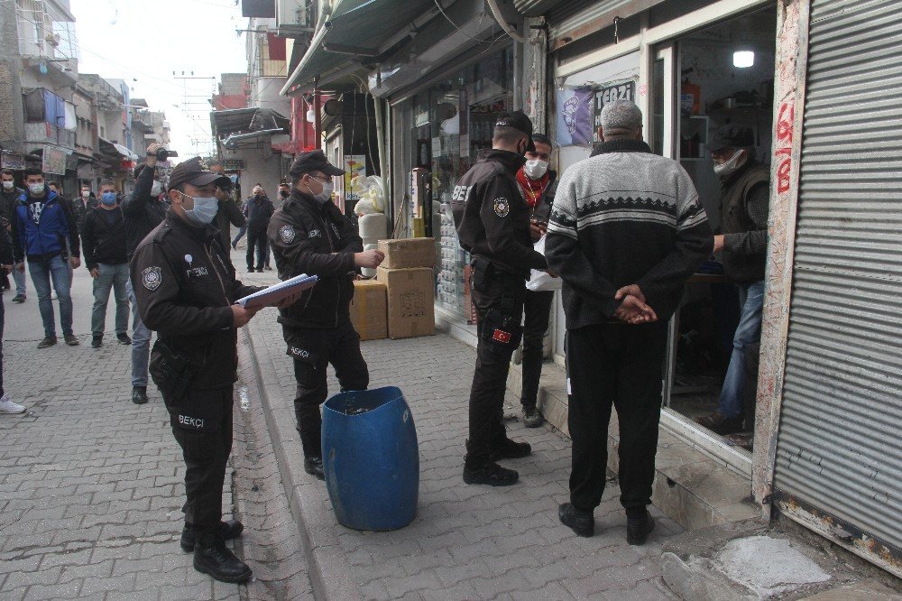 Adana Polisi Korona Seferberliğinde