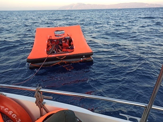 Bodrum’da Ölüme Terk Edilen 27 Göçmen Kurtarıldı