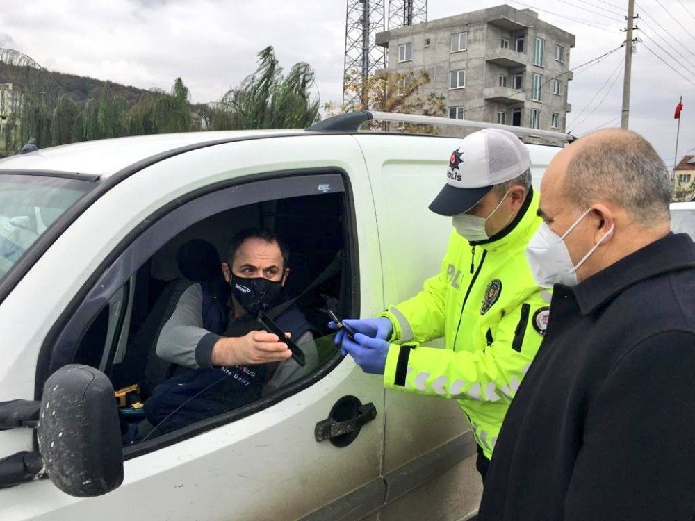 Vali Dağlı’dan Kısıtlama Denetimi