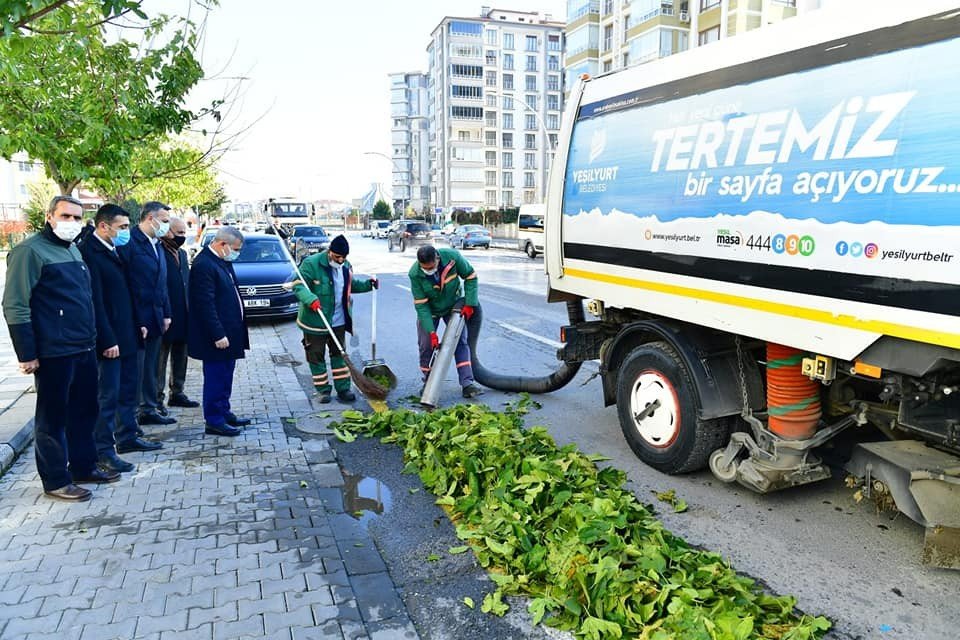 Yeşilyurt’ta Üst Seviyede Hijyen Uygulamaları