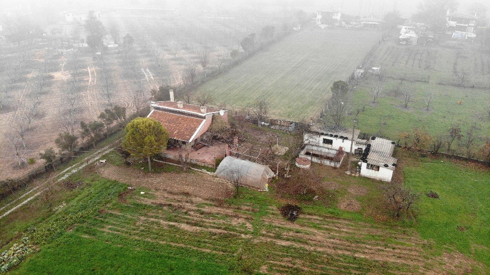 Pınar’ın Öldürüldüğü Cinayet Evi Havadan Görüntülendi