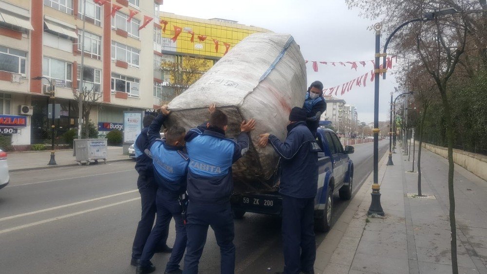 Sokağa Çıkma Kısıtlamasında ’çekçekçi’ Operasyonu