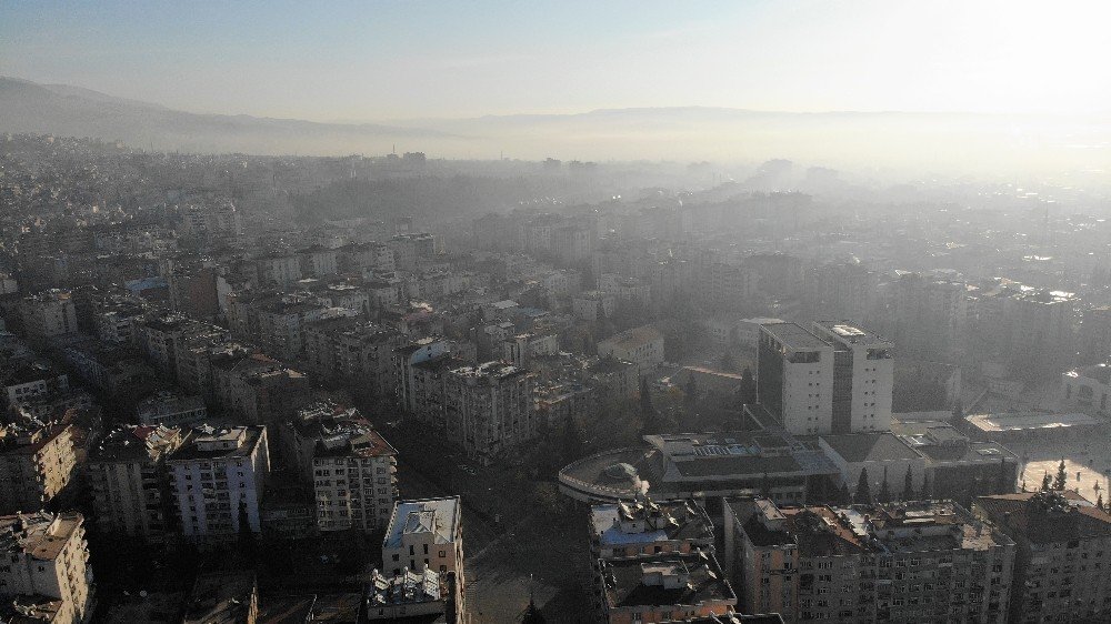 Kahramanmaraş’ta Boş Sokaklar Havadan Görüntülendi