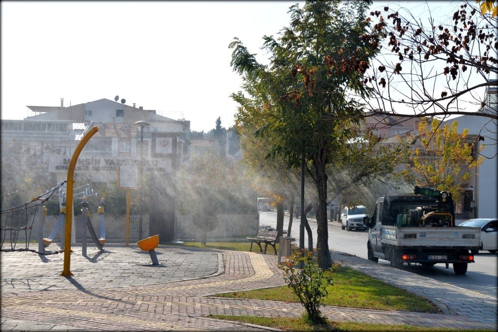 Altıeylül’de 94 Mahalle Dezenfekte Edildi