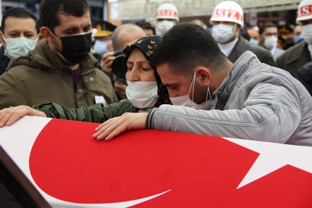 İzmir Şehidine Hüzünlü Veda