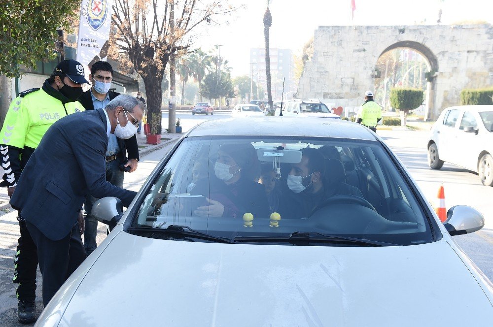 Başkan Bozdoğan, Covid-19’a Karşı Sürücüleri Bilgilendirdi