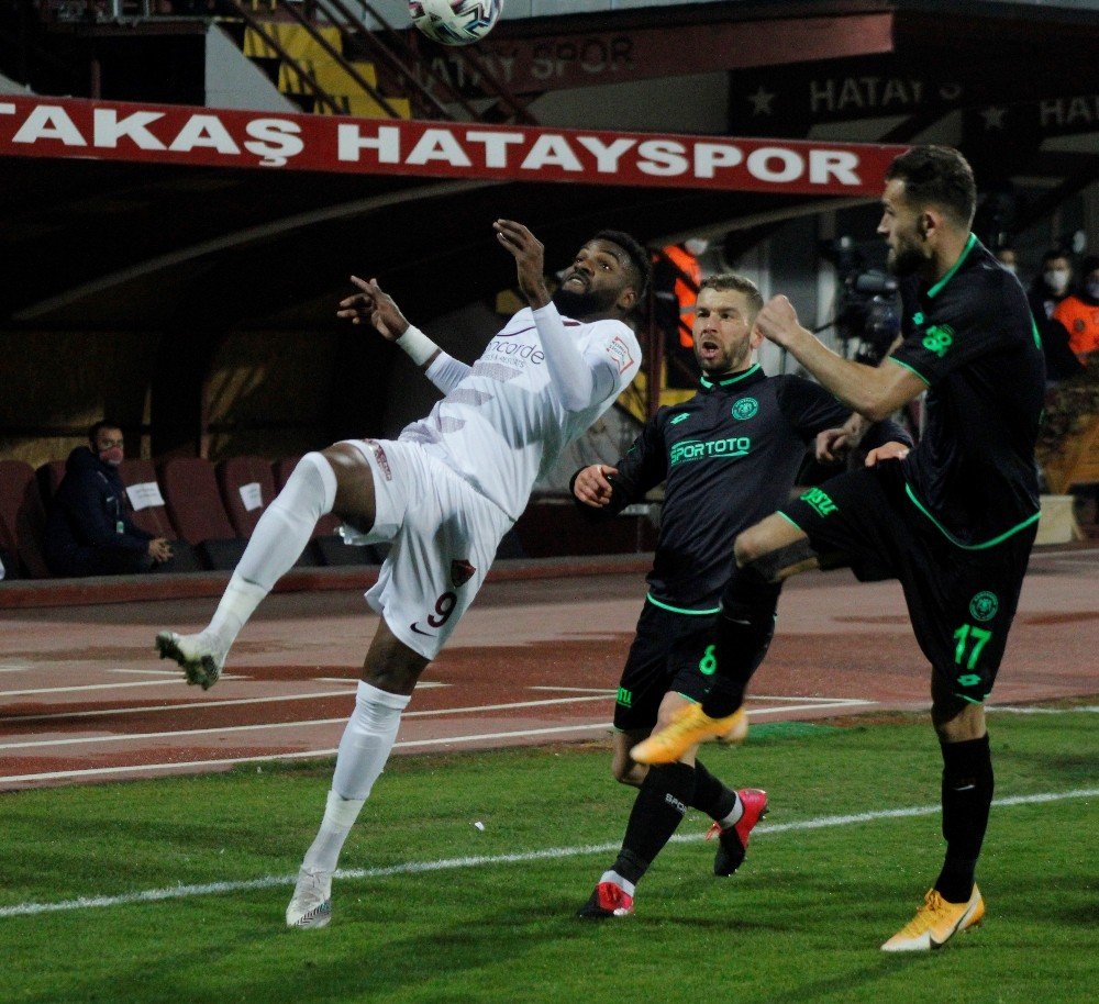 Süper Lig: A. Hatayspor: 2- İh Konyaspor: 1 (maç Sonucu)