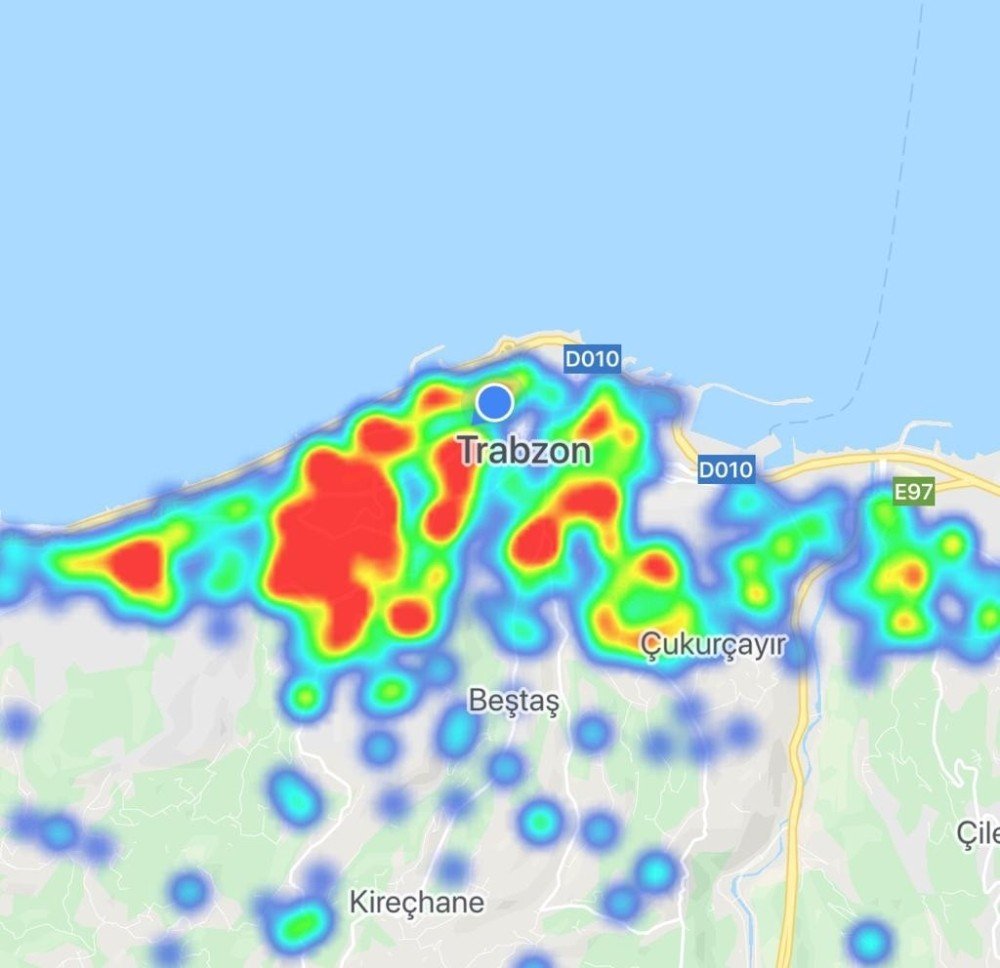 Trabzon Kurallara Uydu, Vaka Sayıları Azaldı