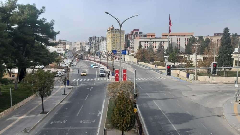 Mardin’de Kısıtlamanın Son Gününde De Sessizlik Hakim