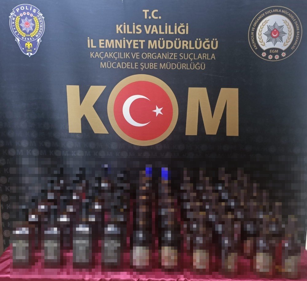 Kilis’te Sahte İçki Operasyonu