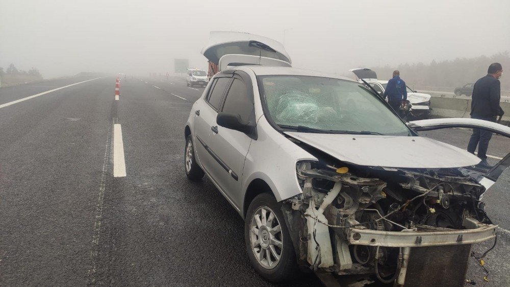 Başkent’te Trafik Kazası, 2 Yaralı