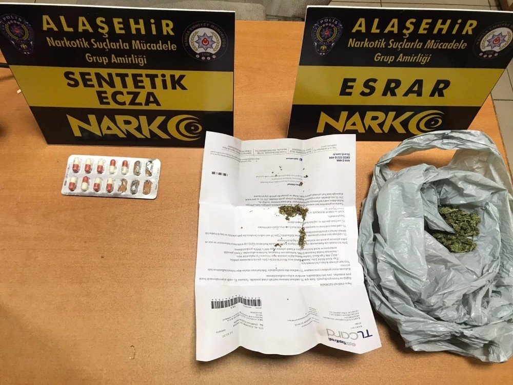 Alaşehir Polisi Tarafından Yapılan Uygulamada 14 Kişi Gözaltına Alındı