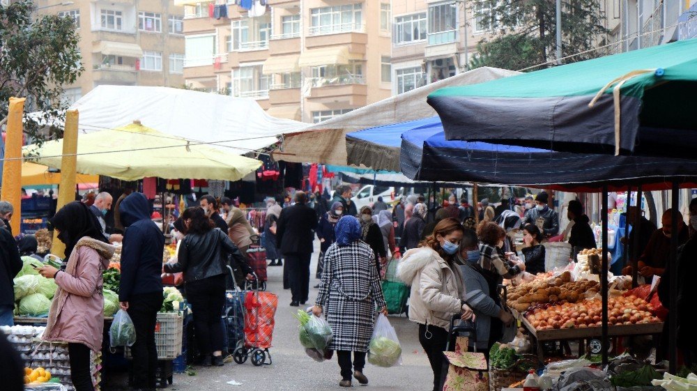 Halk Pazarlarında Kısıtlama Hareketliliği