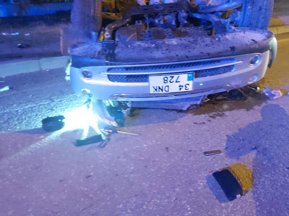 Samsun’da Otomobil Takla Attı: 1 Ölü 2 Yaralı