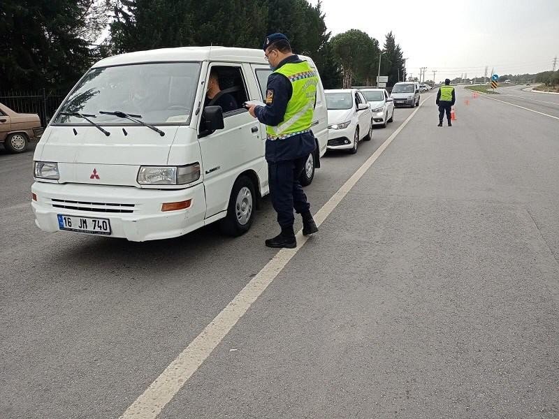 Jandarmadan Emniyet Kemeri Uygulaması