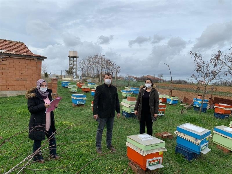 Kırklareli’de Arıcılar Denetlendi