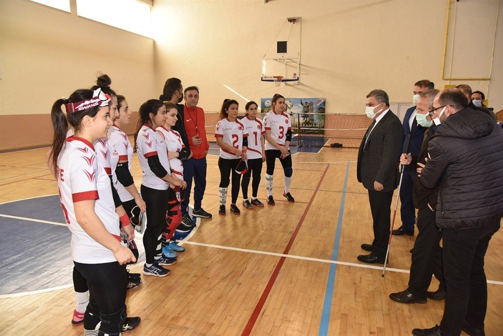 Vali Işık’tan Goalball Kadın Milli Takımına Moral Ziyareti