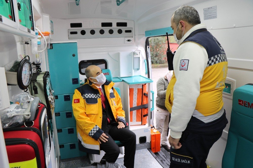 Samsun’un Sağlık Filosuna 14 Yeni Ambulans