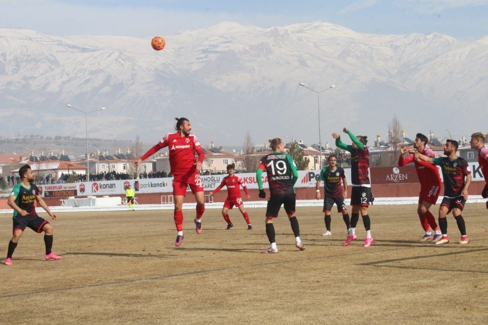 24erzincanspor Amedsporla 1-1 Berabere Kaldı