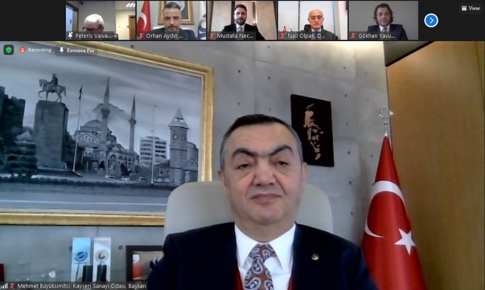 Başkan Büyüksimitci: “kayseri 1684 İhracatçısı İle 179 Ülkeye İ̇hracat Yapıyor”