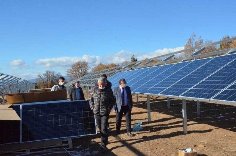 Emet’te Ges Tesisinde Elektrik Üretimine Başlandı