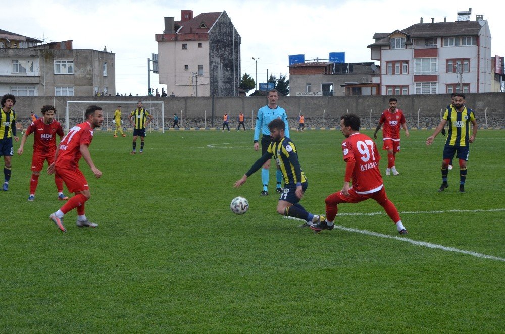 3. Lig: Fatsa Belediyespor: 0 - Nevşehir Belediyespor: 0