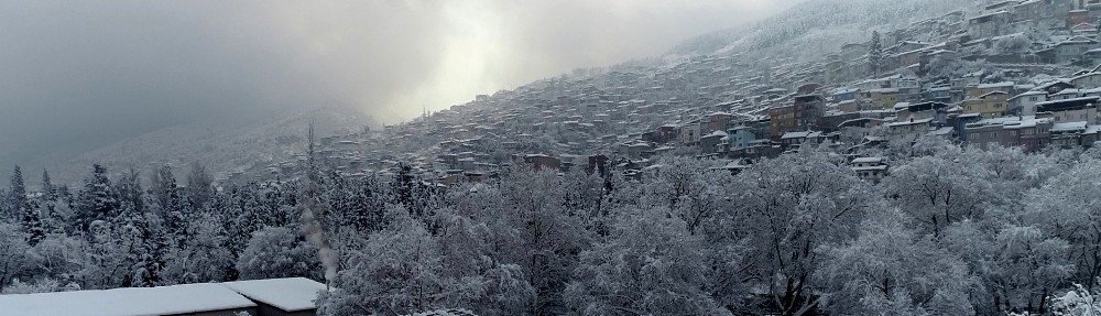 Bursa’nın Renkli Mahalleleri Karla Gün Yüzüne Çıktı