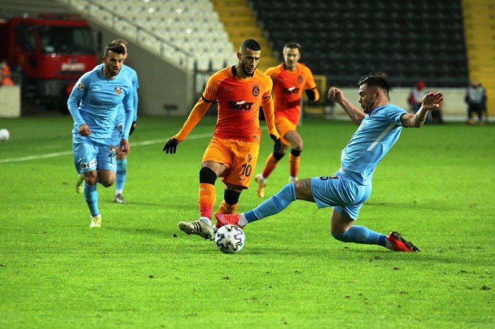 Süper Lig: Gaziantep Fk: 0 - Galatasaray: 0 (i̇lk Yarı)