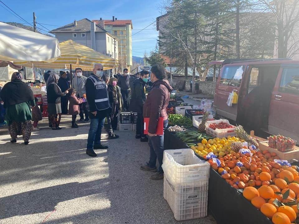 Derebucak Ve Hüyük’te Korana Virüs Denetimleri Sürüyor