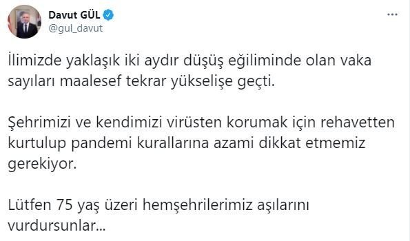 Gaziantep’te Vak’a Sayısı Artıyor, Vali Gül Uyarıyor