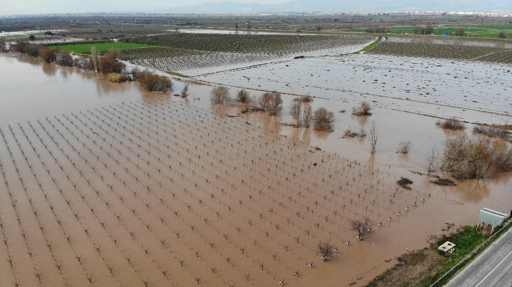 Gediz Ovası Göle Döndü