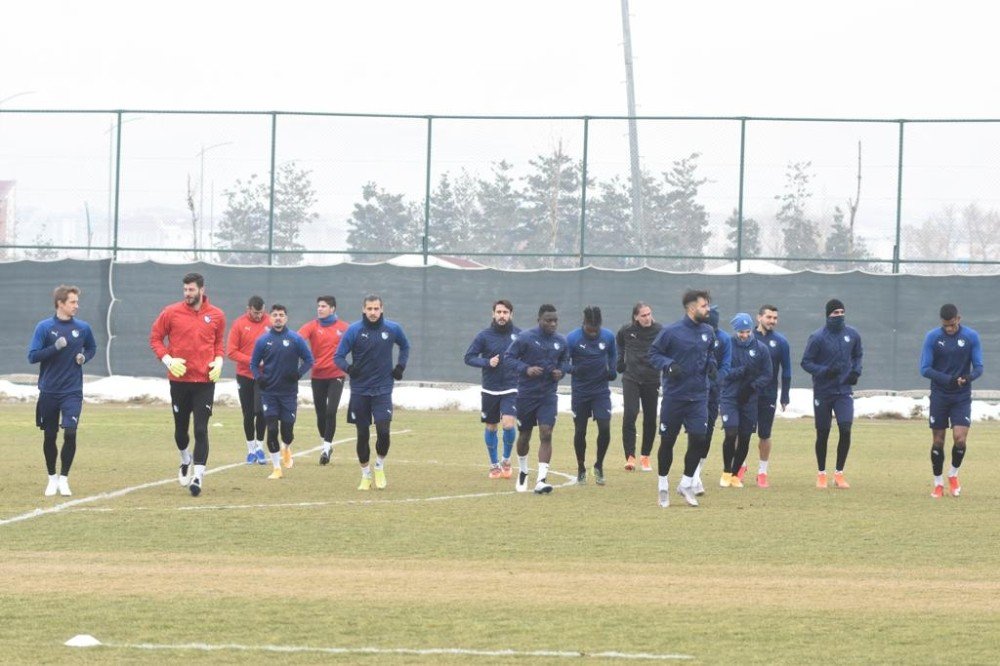 Bb Erzurumspor, Kayserispor Maçı Hazırlıklarını Sürdürdü