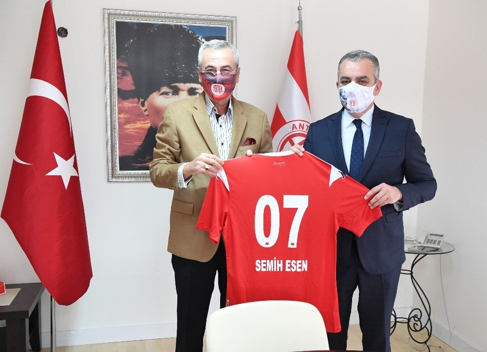 Başkan Esen Antalyaspor Kulübü Derneği’ne Üye Oldu