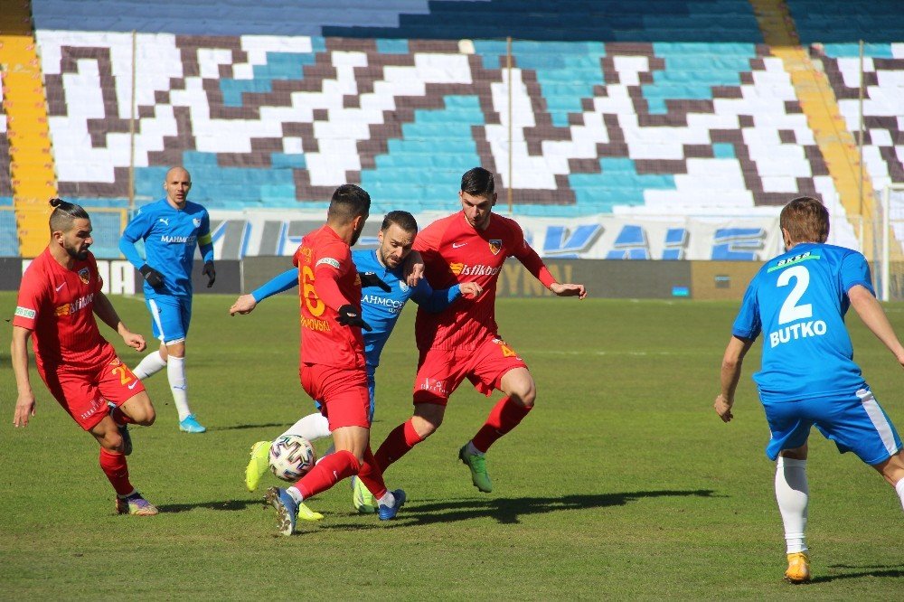 Süper Lig: Bb Erzurumspor: 1 - Hes Kablo Kayserispor: 1 (maç Sonucu)