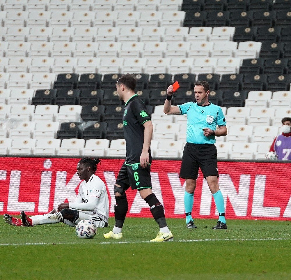 Süper Lig: Beşiktaş: 0 - Konyaspor: 0 (i̇lk Yarı)