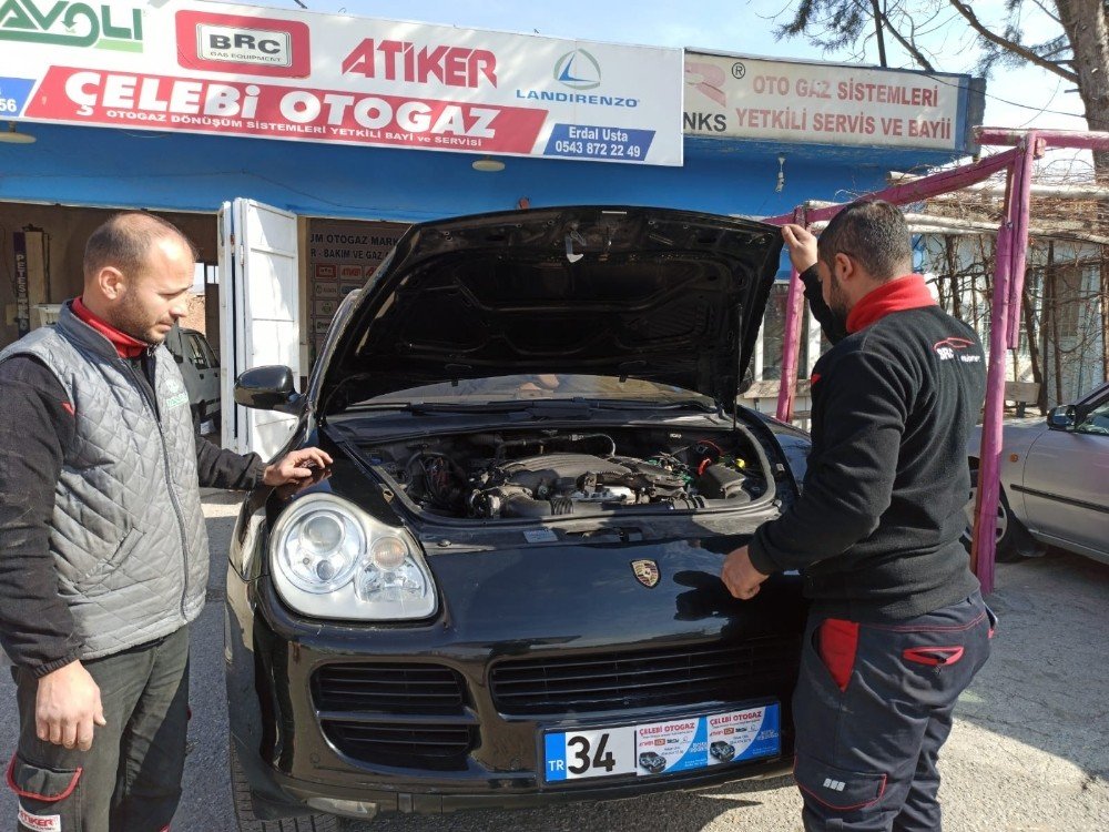 Siirt’te Piyasa Değeri 1 Milyon Lira Olan Lüks Araca Lpg Takıldı