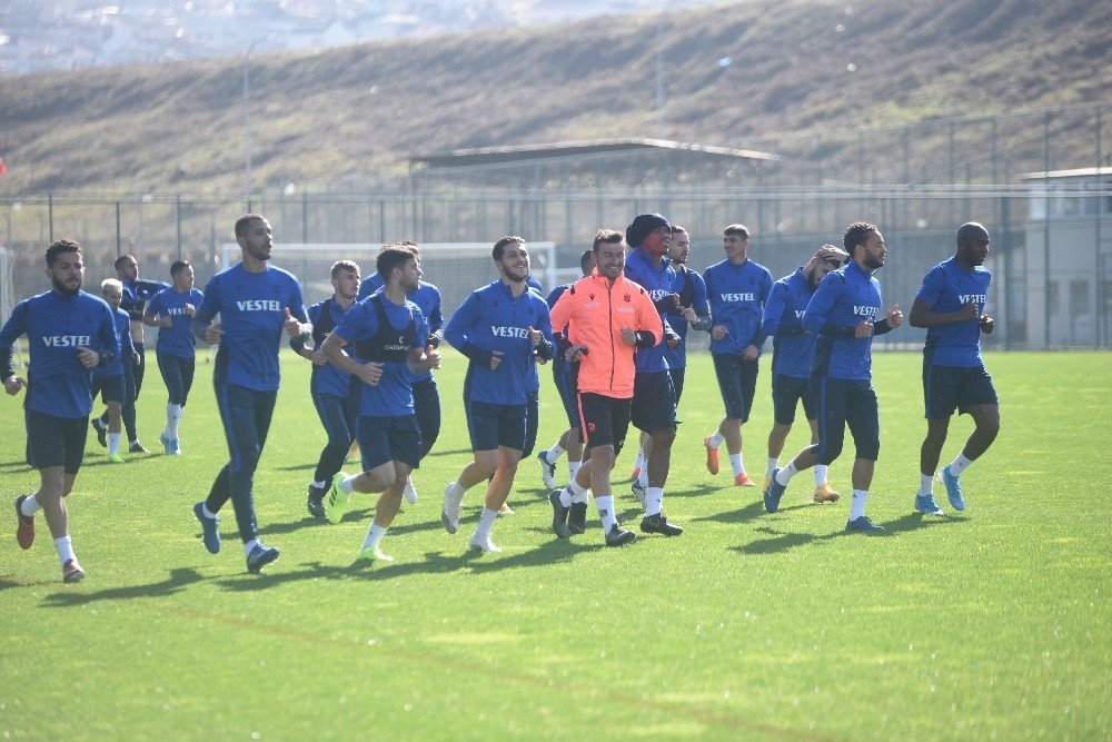 Trabzonspor, Gaziantep Fk Maçı Hazırlıklarına Başladı