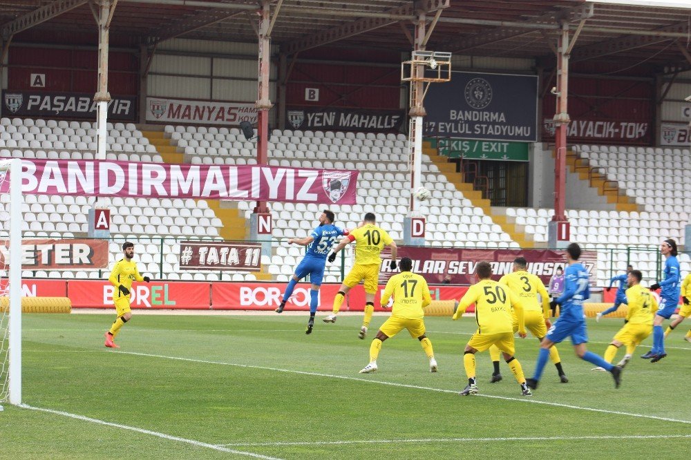 Tff 1. Lig: Rh Bandırmaspor: 2 - İ̇stanbulspor: 1