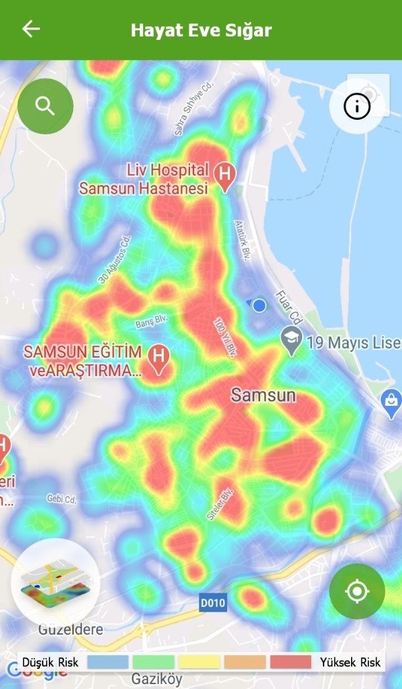 Samsun’da Risk Artıyor