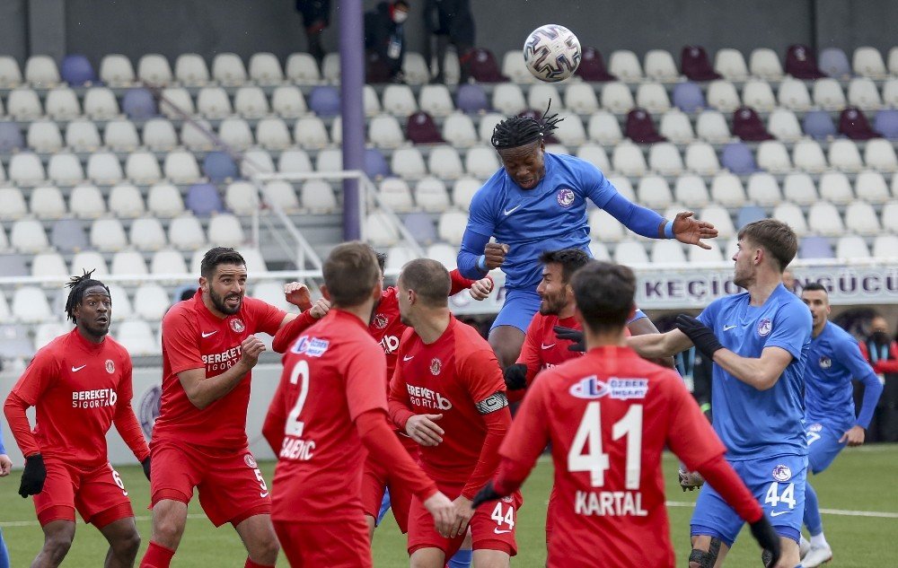 Tff 1. Lig: Ankara Keçiörengücü: 0 - Ümraniyespor: 1